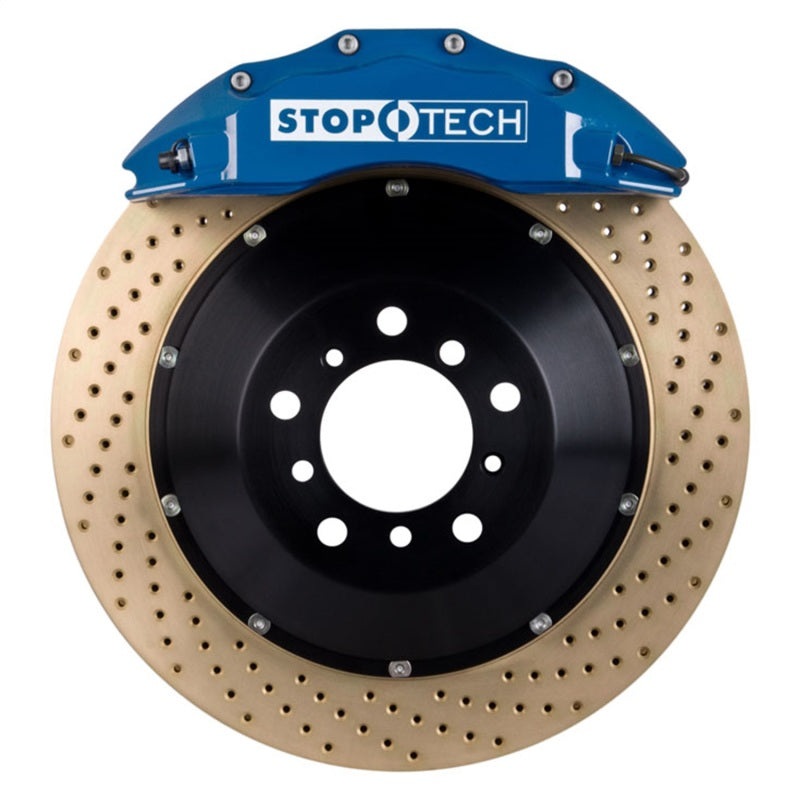 StopTech 00-05 Honda S2000 Blue ST-60 Caliper 355x32mm Drilled Coated Rotors Front Big Brake Kit
