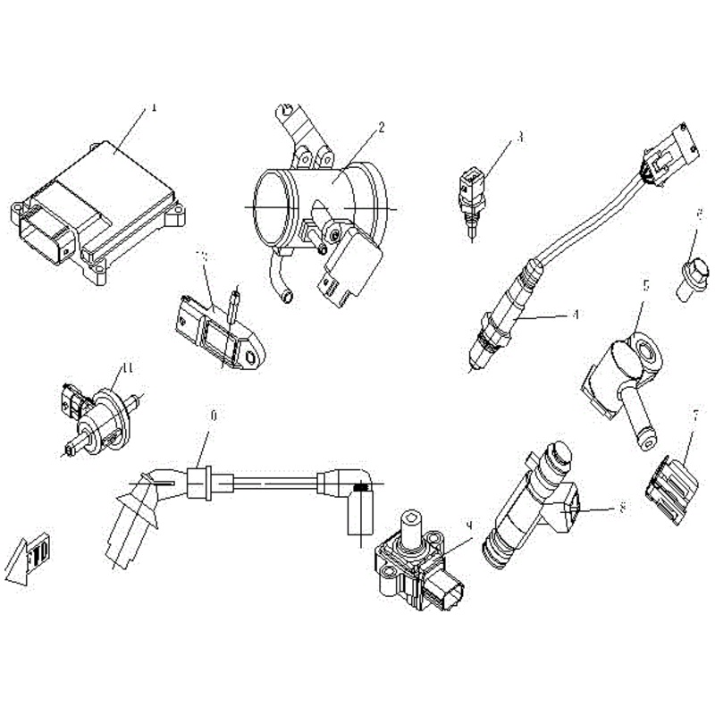 Throttle Body (Usa) by CF Moto