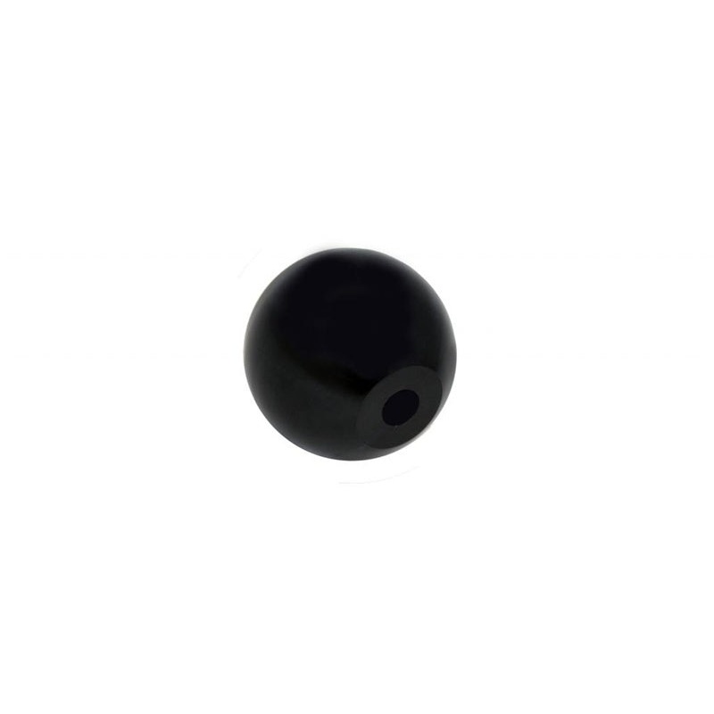 Torque Solution Billet Shift Knob (Black): Universal 12×1.25