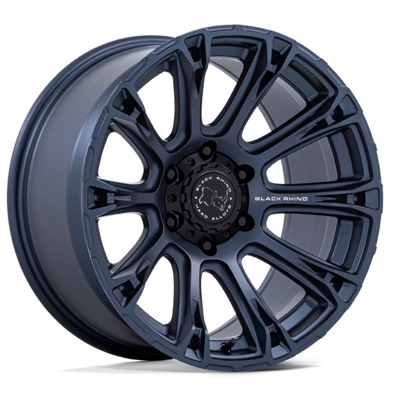 17×9.0 Black Rhino Diamondback Metallic Blue