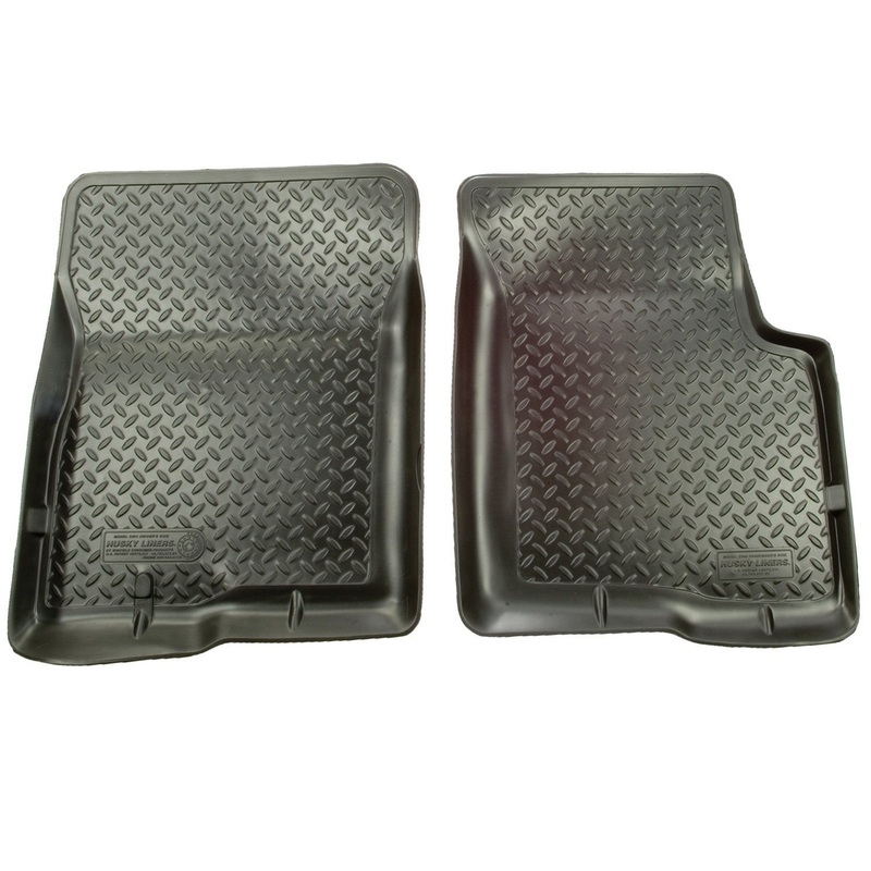 1995-2004 Toyota Tacoma Classic Style Black Floor Liners by Husky Liners (35111)