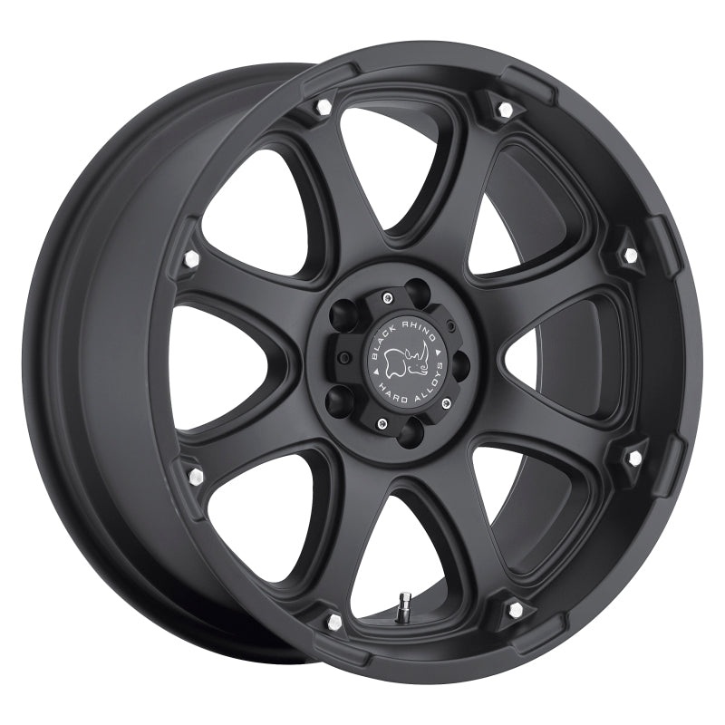 20×9.0 Black Rhino Glamis Matte Black Wheel