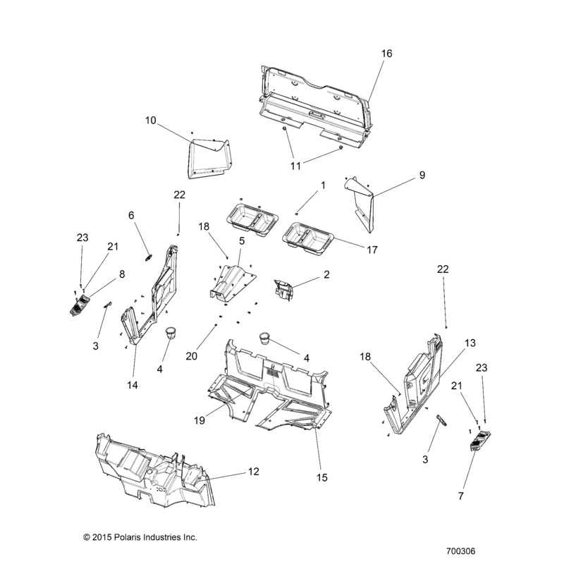 Storage Bin, Ev by Polaris