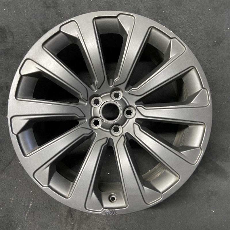 20″ VELAR 18 20×8.5 alloy 10 spoke gray Original OEM Wheel Rim
