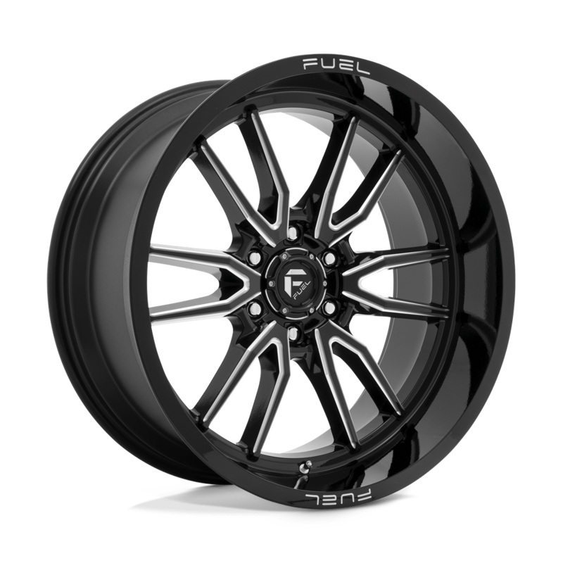 Fuel Wheels D761 Clash 22″ 6×135 Gloss Black Milled