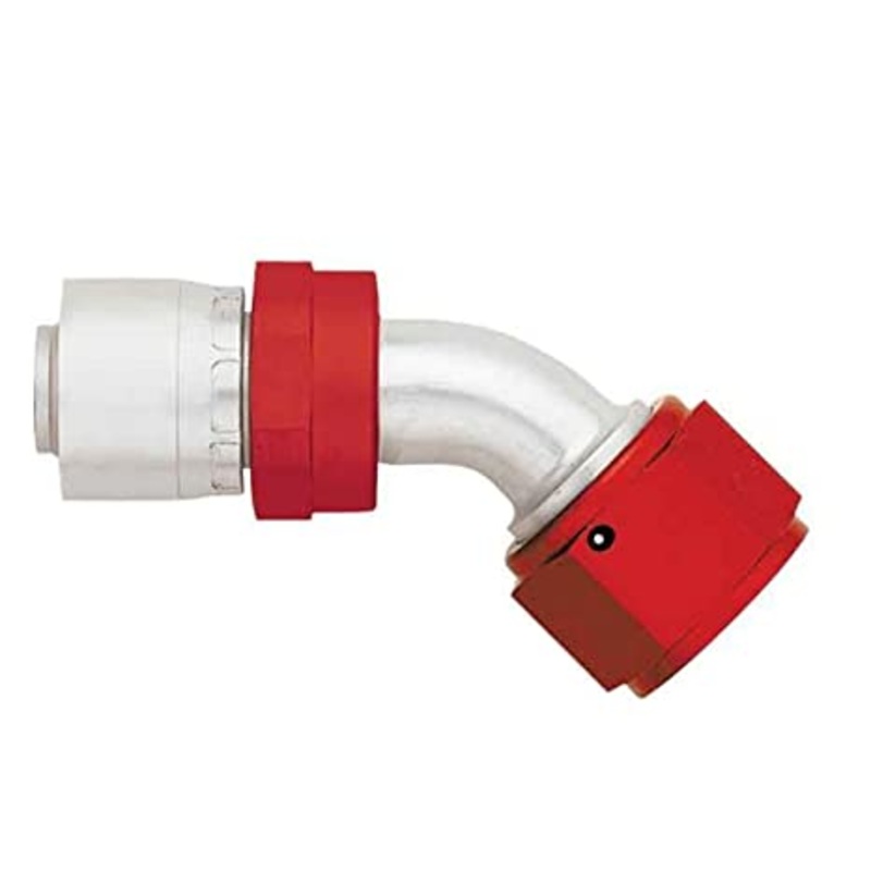 Hose Fitting;-06AN Hose Size; 45 deg. Elbow