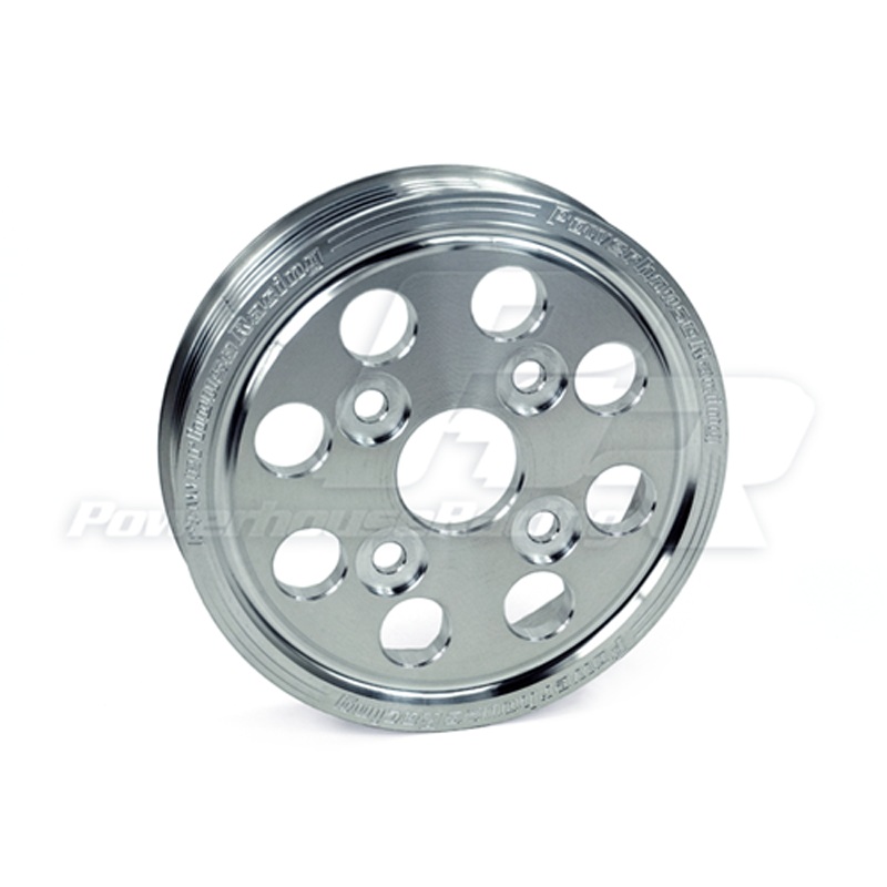 PHR Billet Aluminum Water Pump Pulley for IS300/GS300Polished Finish