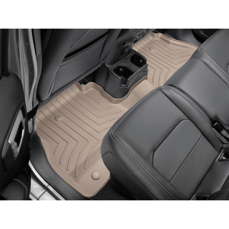 WeatherTech 2017-2021 Honda Civic Rear FloorLiner HP – Tan