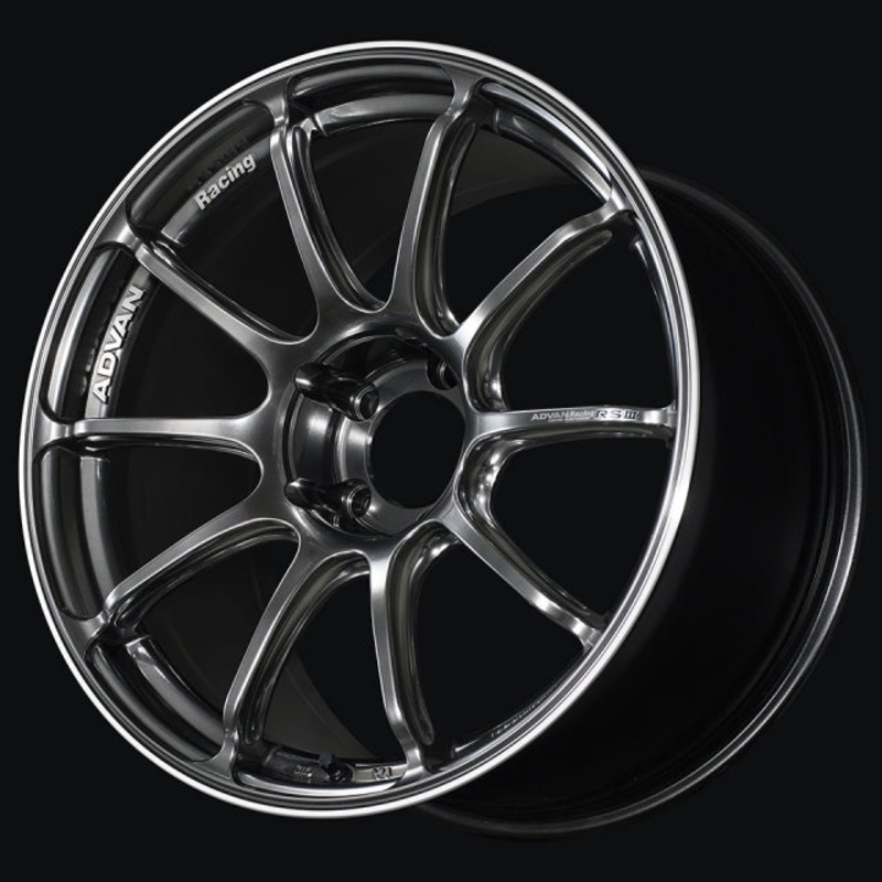 Advan RSIII Wheel – 19×8.0 +42 | 5×112 | Racing Hyper Black & Ring