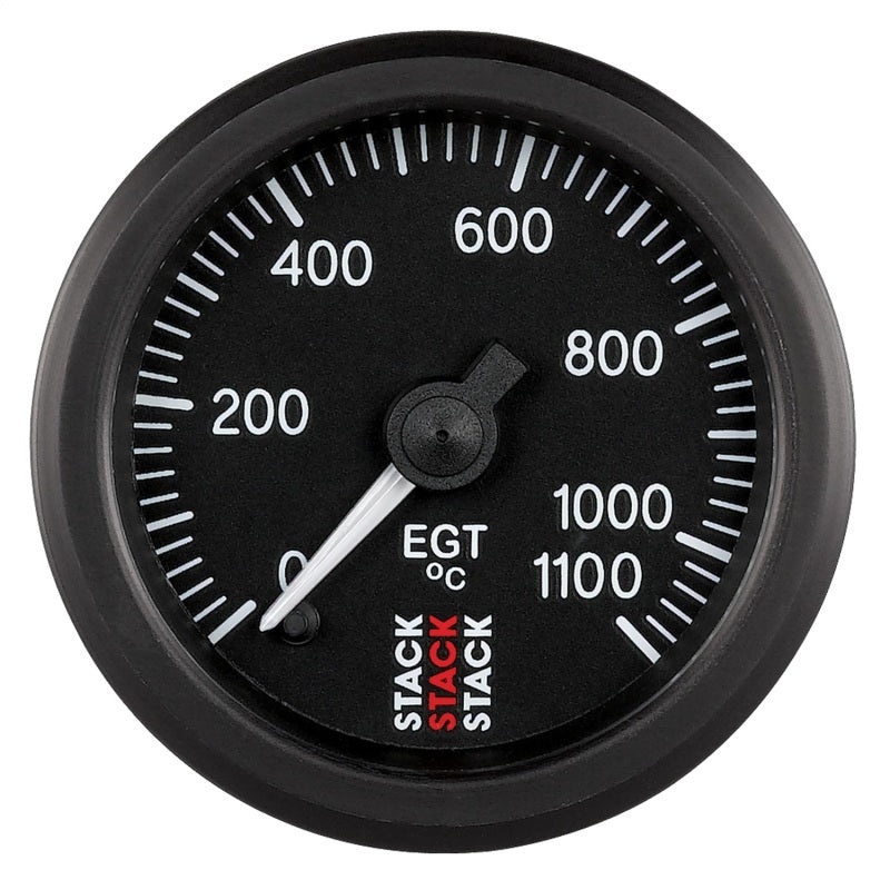Autometer Stack 52mm 0-1100 Deg C Pro Stepper Motor Exhaust Gas Temp Gauge – Black
