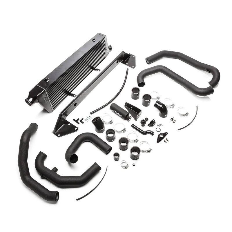 Cobb Front Mount Intercooler Kit Black WRX 2004-2007 / STI 2004-2007 | 712500-BK