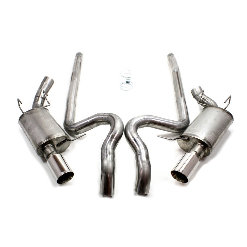 JBA 11-14 Ford Mustang GT/GT500 5.0L/5.4L/5.8L 409SS Dual Rear Exit Cat-Back Exhaust