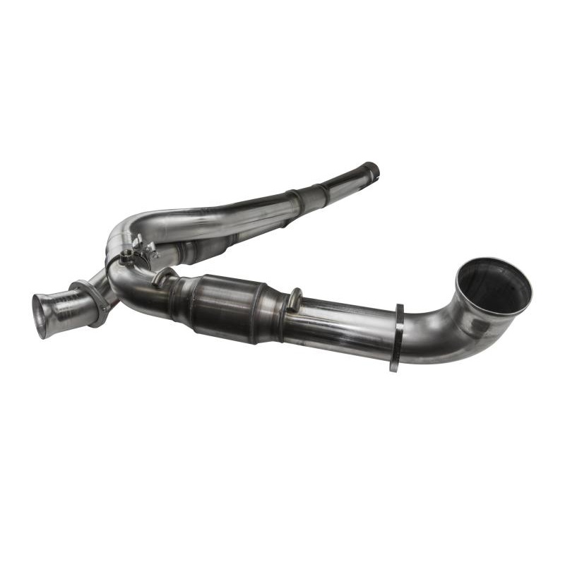 Kooks 10-14 Ford Raptor SVT 6.2L 4V ALL 3in SS OEM Cat Y Pipe