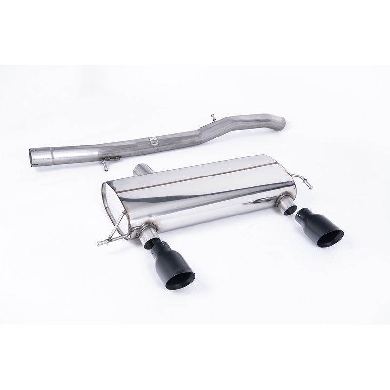 Milltek Audi TT Mk1 180 / 225 Quattro Coupe & Roadster 3 INCH NON RESONATED RACE CAT BACK