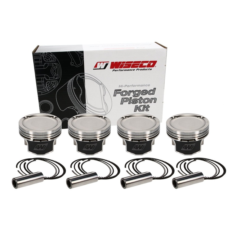 Wiseco K672M815AP Honda R18 81.5mm 9.0:1 CR Bore -10cc Dome Piston Shelf Stock Kit