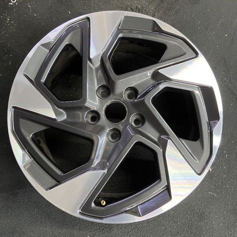 18″ XV CROSSTREK 24 18×7 alloy angled spoke machined face with pockets Original OEM Wheel Rim