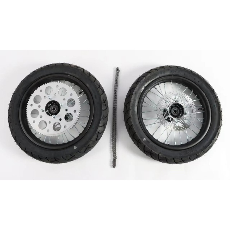 ETM RTR | 14in Supermoto Wheel Set