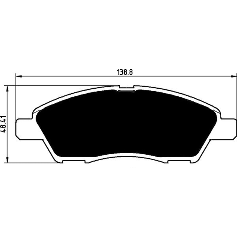 Porterfield Brake Pads for 2016 NISSAN VERSA