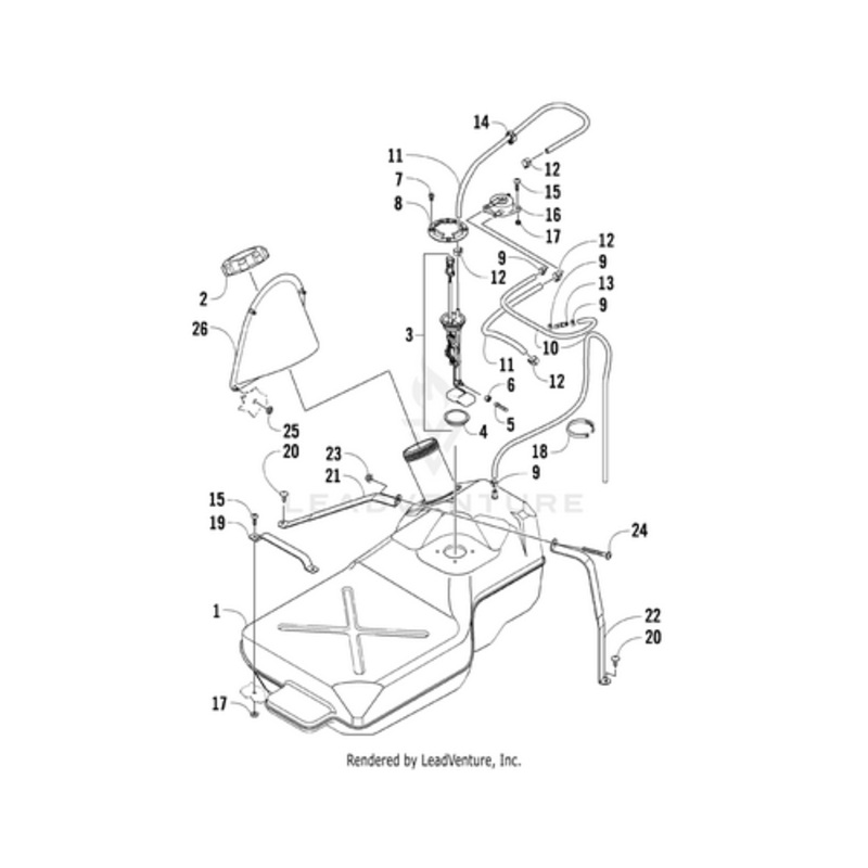 Snap-In Clip Routing by Arctic Cat
