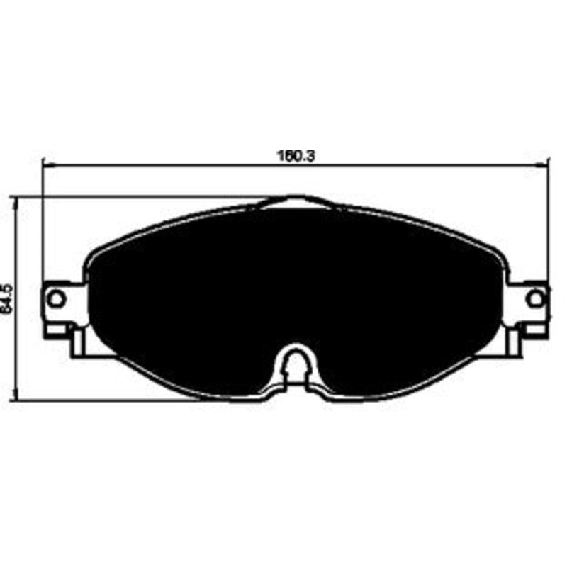 Porterfield Brake Pads for 2016 VOLKSWAGEN Golf Wagon/Alltrack – 4 Door