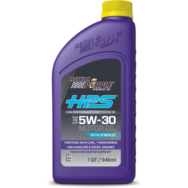 Royal Purple HPS Synthetic High Performance Street 5W-30 Motor Oil – 1 Quart