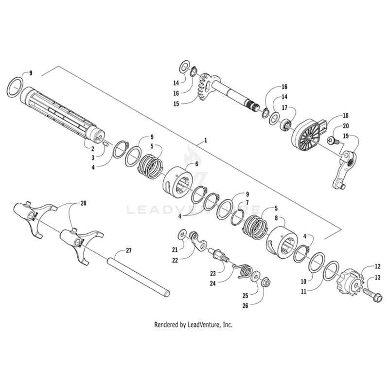 Washer,Thrust Secondary Transmission By Arctic Cat