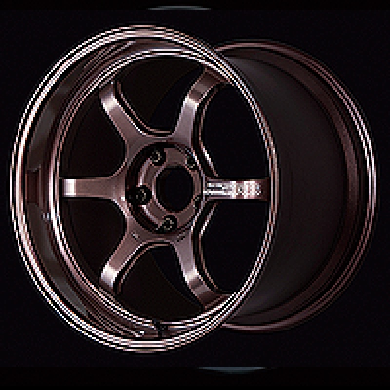 Advan R6 18×9.5 +25 5-112 Racing Copper Bronze Wheel