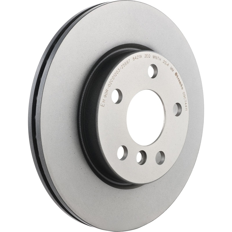 PRIME UV Coated Front Disc Brake Rotor – 09.C744.11