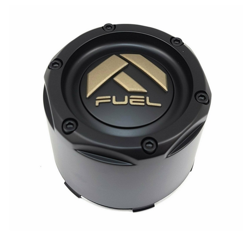 Fuel Off Road MT Matte Black/Bronze Snap in Cap for 8×6.5