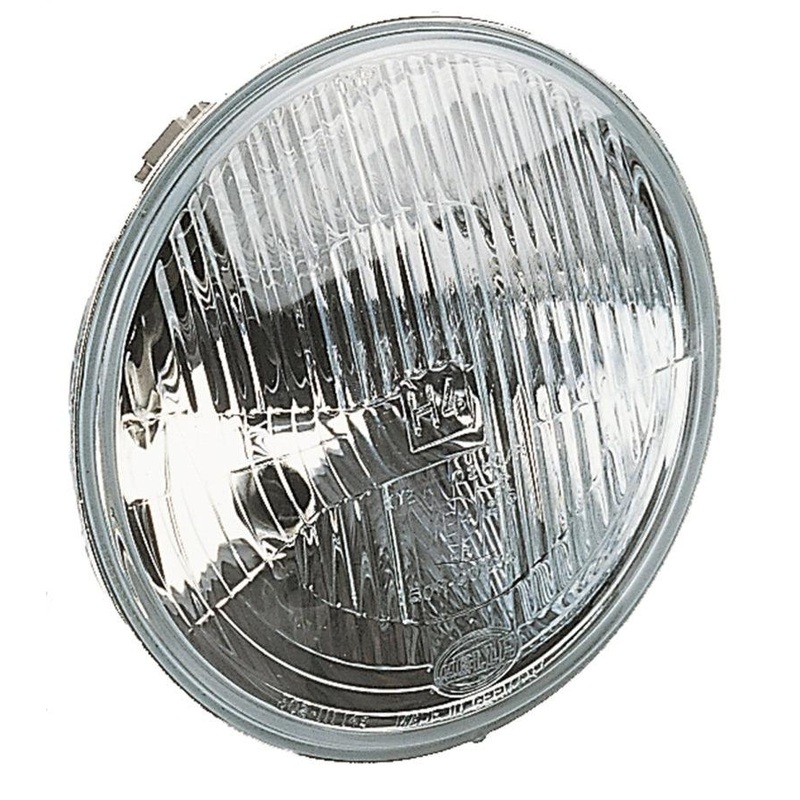 Hella 178mm (7in) H4 12V 60/55W Single High/Low Beam Headlamp