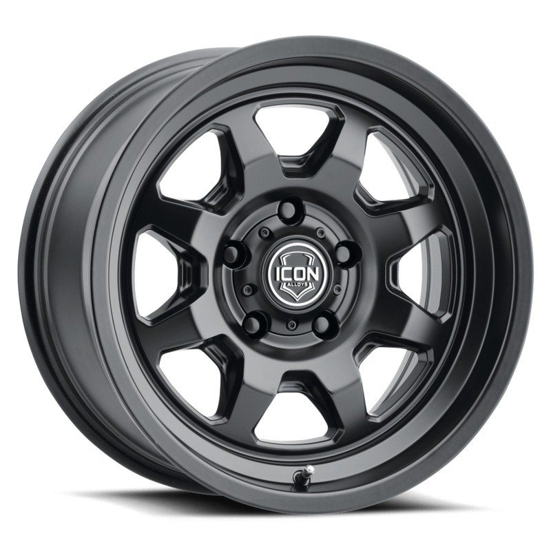 ICON Alloys Nuevo 17″ 5×114.3 Satin Black