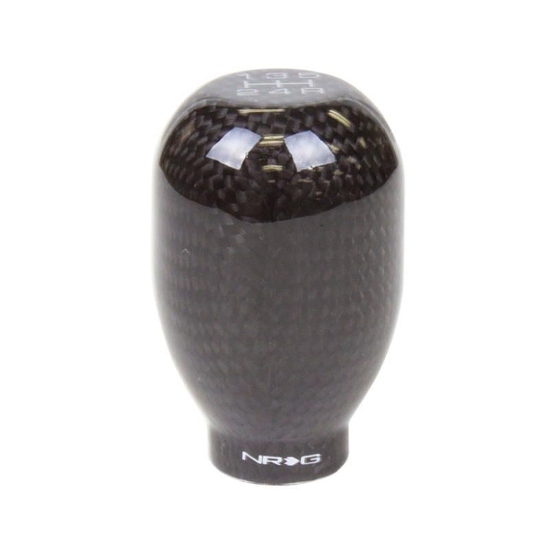 NRG Shift Knob 42mm – Black Carbon Fiber (5 Speed)