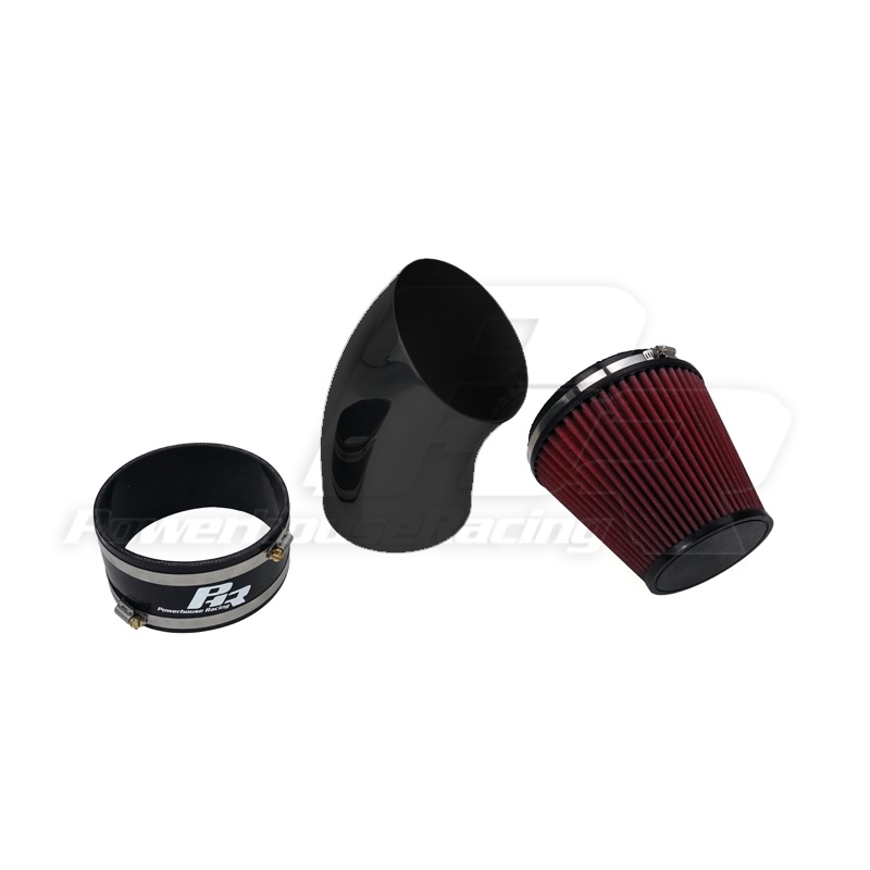 PHR 6″ Intake Kit for Single Turbo- Gloss black powder coat