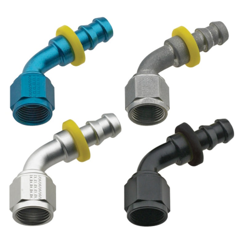 Fragola -10AN Push-Lite End 60 Degree – Blue