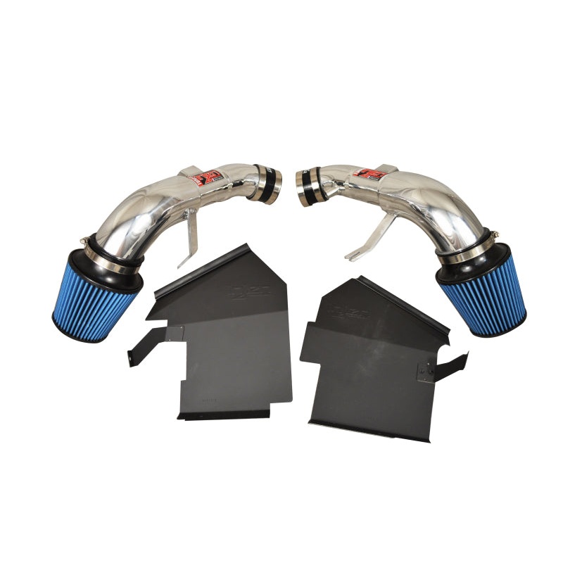 Injen Polished Dual Short Ram Intake w/ MR Techn and Heat Shields Infiniti Q50 V6-3.7L 2014-2015 | SP1999P