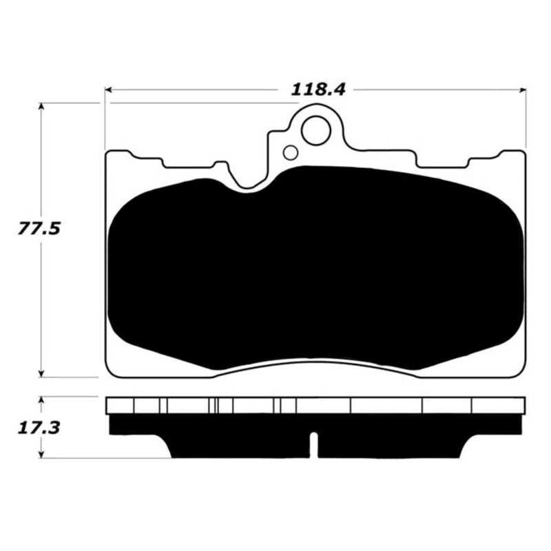 Porterfield Brake Pads for 2006 LEXUS IS 350