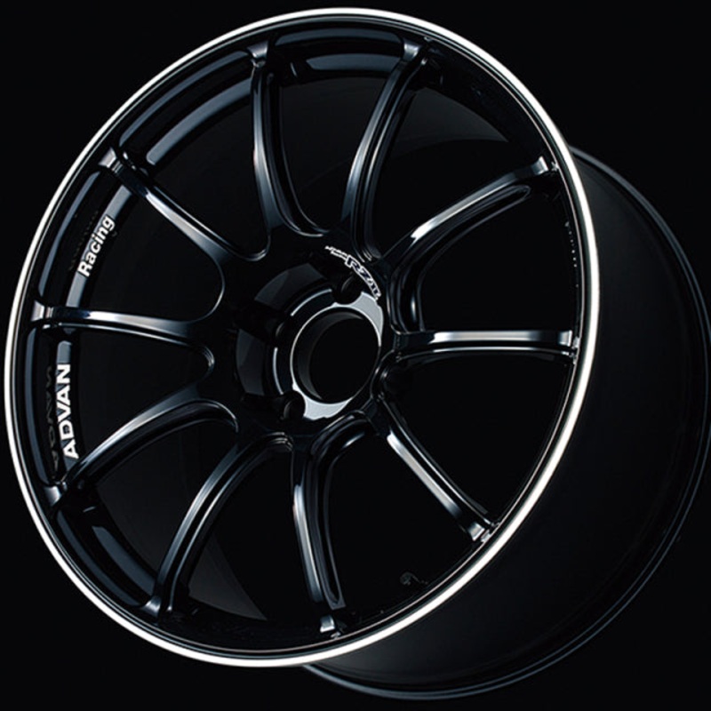 Advan RZII Wheel – 18×7.0 +42 | 4×100 | Racing Gloss Black & Ring