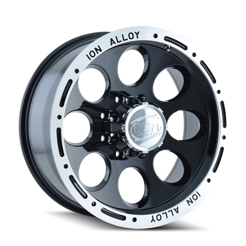 ION Type 174 17×9 / 5×135 BP / 0mm Offset / 87mm Hub Black/Machined Wheel