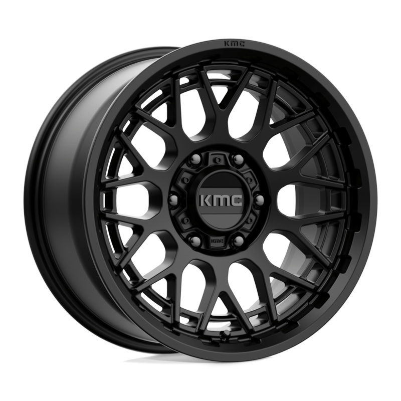 KMC Wheels KM722 Technic 17″ 6×135 Satin Black