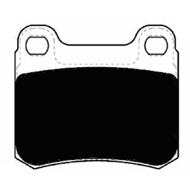 Porterfield Brake Pads for 1987 MERCEDES-BENZ 190E 2.3L w/o ASR