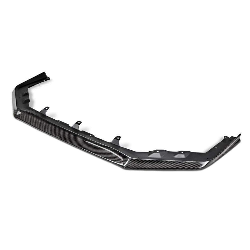 Seibon MB1-Style Carbon Fiber Front Lip | 2015-2017 Subaru WRX/STI (FL15SBIMP-MB1)