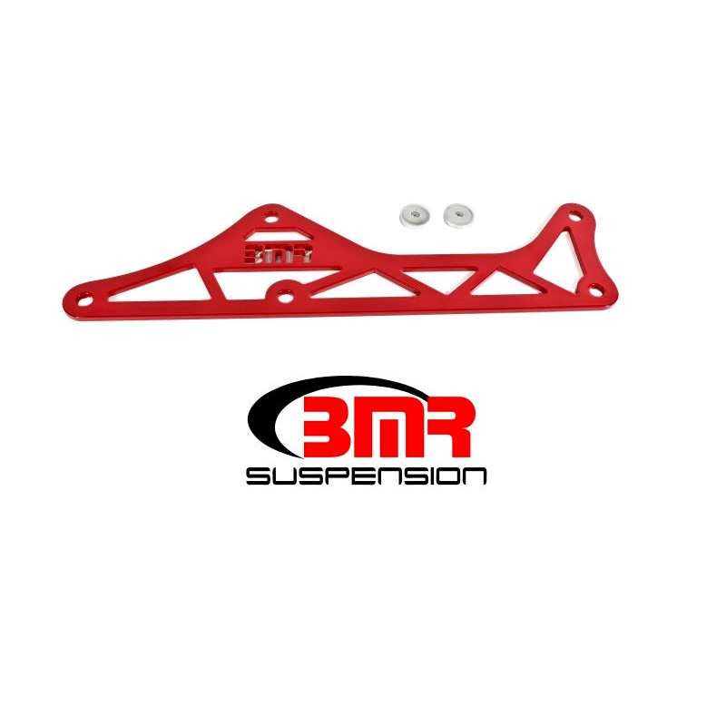 BMR 16-17 6th Gen Camaro Aluminum Driveshaft Tunnel Brace – Red