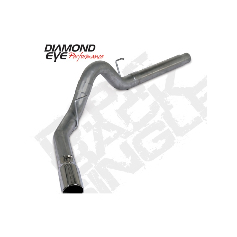 Diamond Eye 18-19 Ford 3.0L Powerstroke F150 – 4in 409SS DPF Back Exhaust Kit w/ Tip 4512BRA-DE