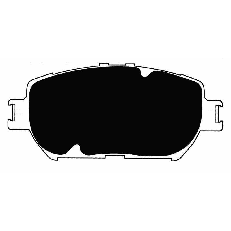 Porterfield Brake Pads for 2006 TOYOTA CAMRY 4 Cyl w/Rear Drums