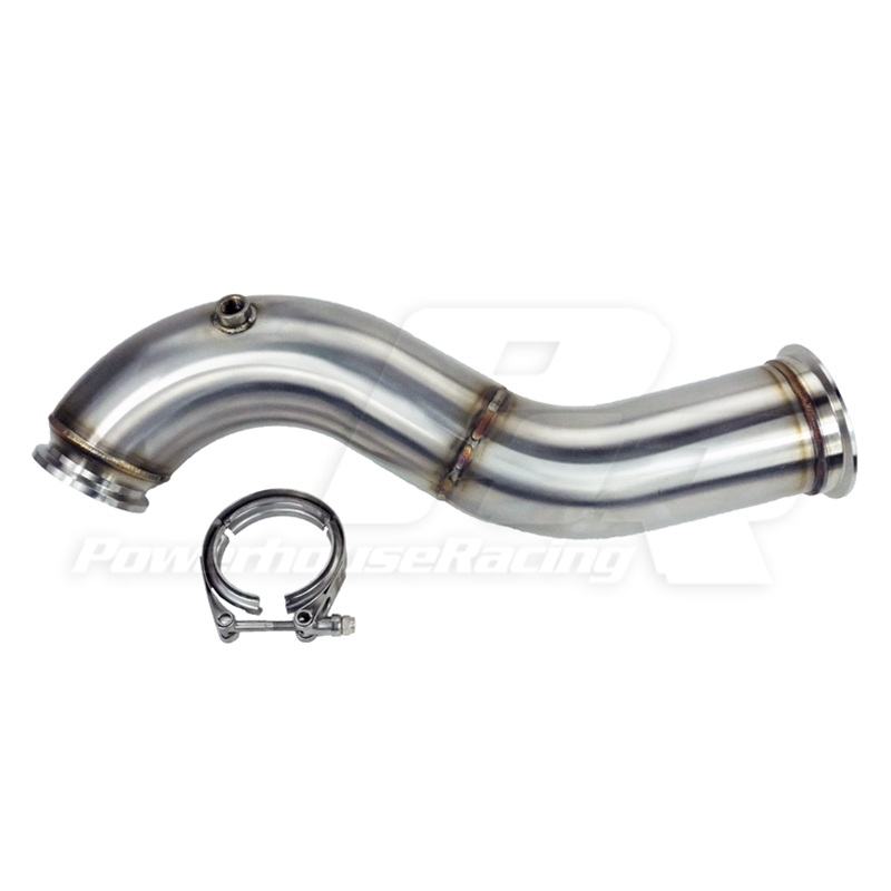 PowerHouse Racing (PHR) 5.0″ Stainless Mandrel Bent Downpipe – Manifold  and turbine Specific