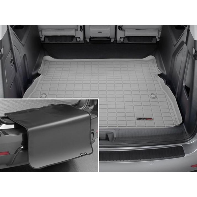 WeatherTech 2024 Crosstrek Cargo Liner With Bumper Protector – Grey | 421706SK