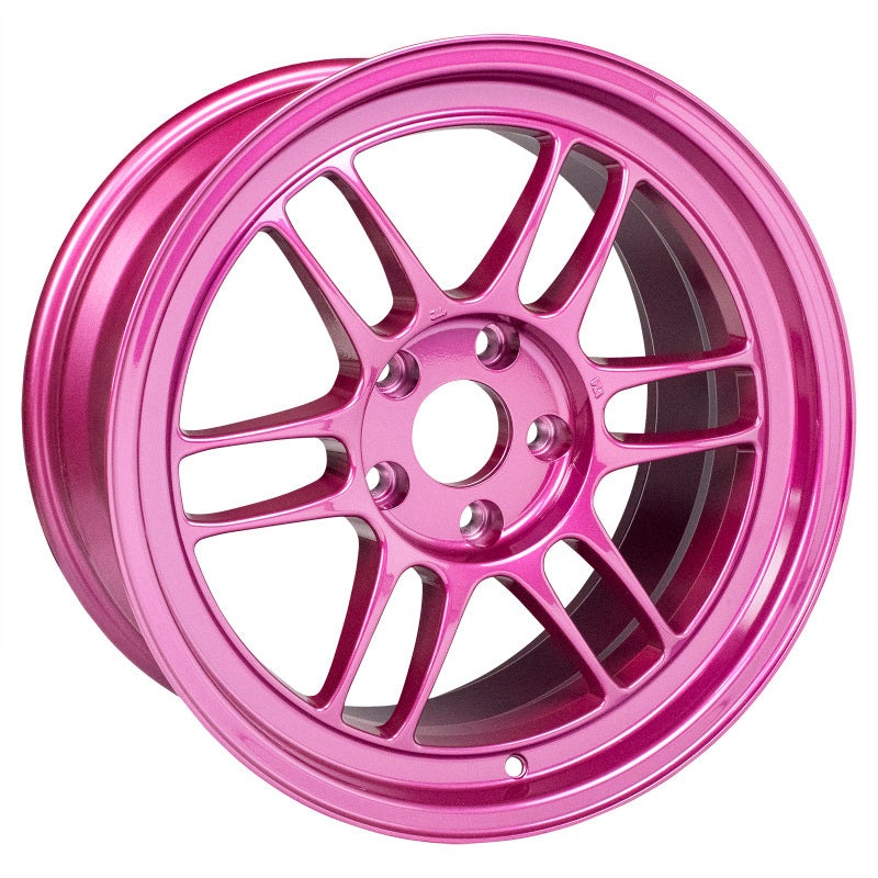 Enkei RPF1 17×9 5×114.3 22mm Offset 73mm Bore Magenta Wheel