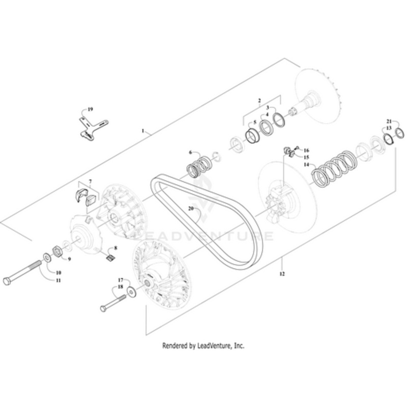 Idler Bearing-Dirt (Inc. 3-5) by Arctic Cat