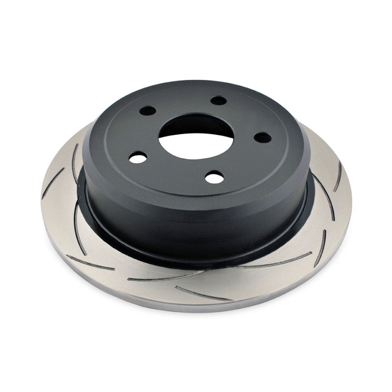 DBA 07-09 Jeep Wrangler JK Rear Slotted Street Series Rotor