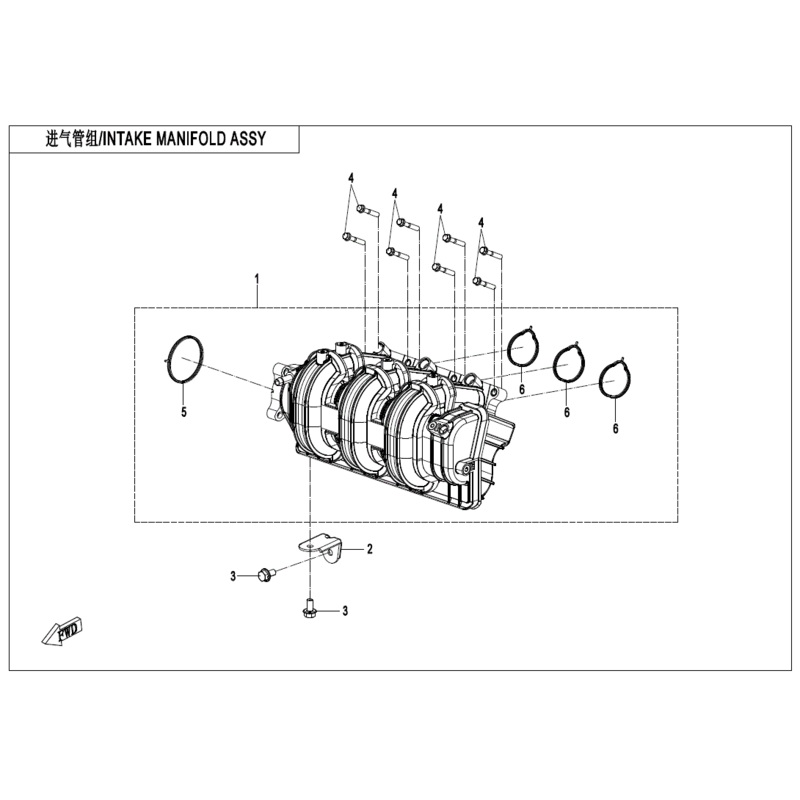 Throttle Seal Ring by CF Moto